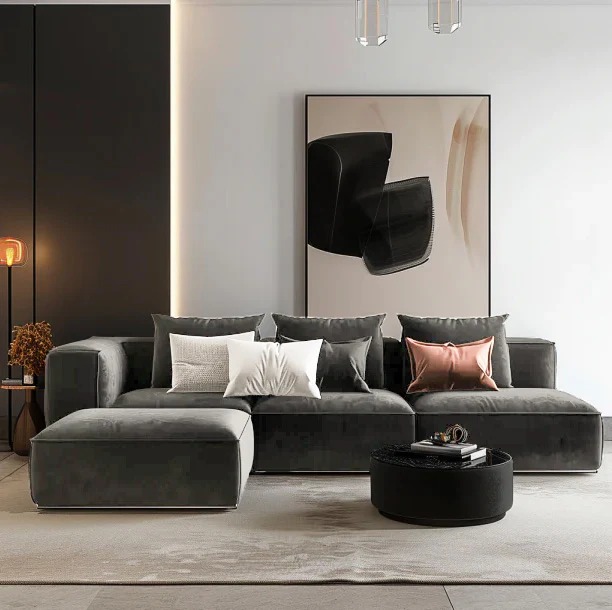 Divine Corner Sofa – Luxury 4, 5 & 6 Seater Options - Image 2