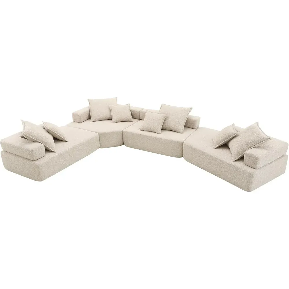 Oversized Modular U-Shaped Sofa – Luxury Sectional by Divine Livings - Image 2