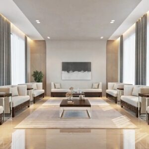 Wooden Majlis Sofa Set