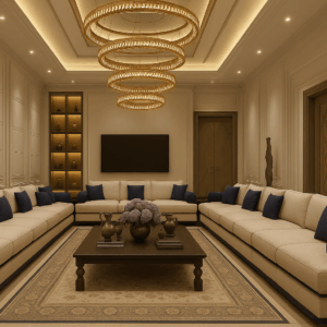 Grand Sultan Majlis Sofa – Luxury 10+ Seater by Divine Livings