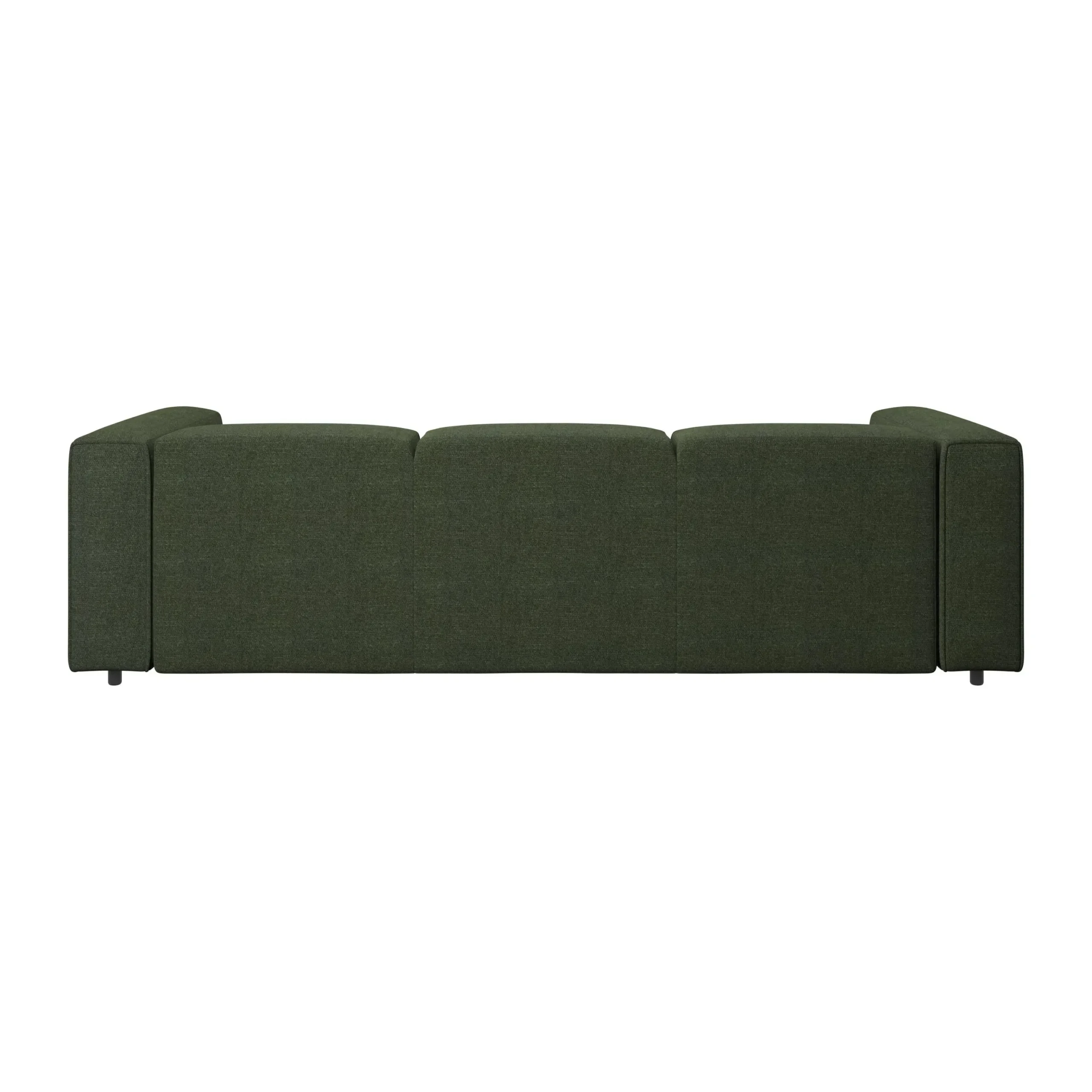 Verde Modern 3-Seater Sofa – Deep Green Upholstered Couch by Divine Livings - Image 3