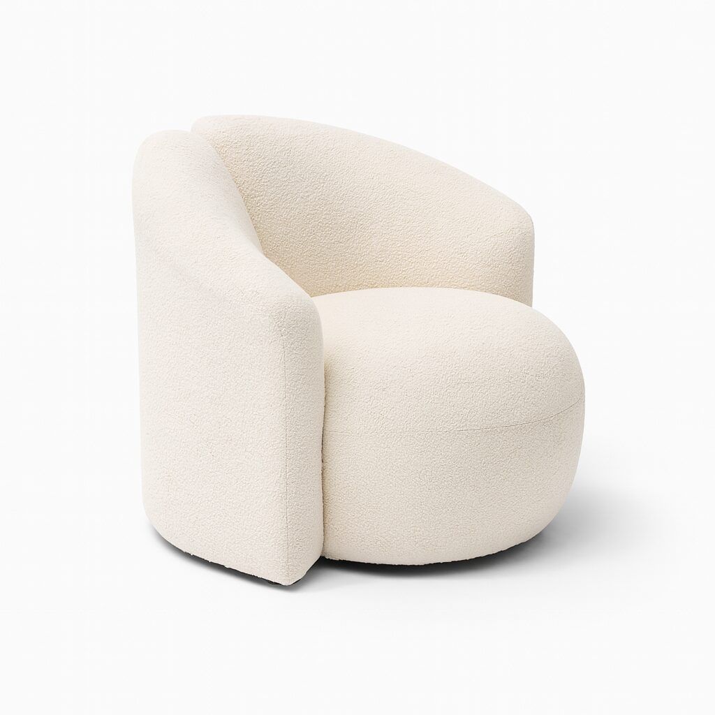 Cream Accent Chair