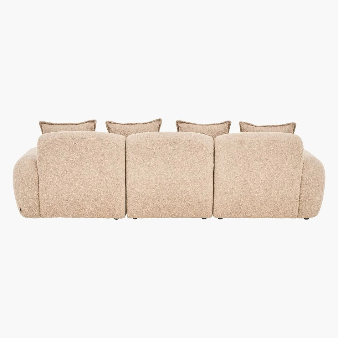 Mila 3-Seater Sofa – Modern Beige Modular Design by Divine Livings - Image 4