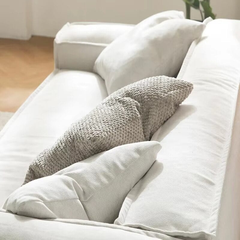 Off-White 2 Seater Sofa