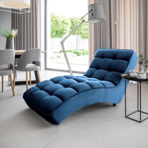 Tufted Ergonomic Chaise Lounge