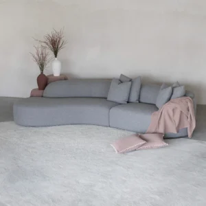 Luna Curve 4-Seater Sofa – Modern Minimalist Luxury Seating