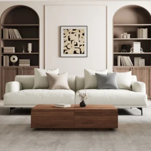 Aspen Comfort 3-Seater Sofa – Custom Modern Upholstered Sofa | Divine Livings