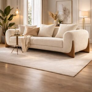 Aurora Custom 3-Seater Sofa – Modern Curved Luxury Sofa | Divine Livings