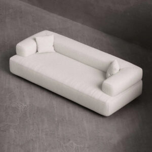 Celeste Curve 3-Seater Sofa – Custom Modern Bouclé Sofa | Divine Livings