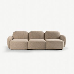 Harmony Modular 3-Seater Sofa – Custom Contemporary Upholstered Sofa | Divine Livings