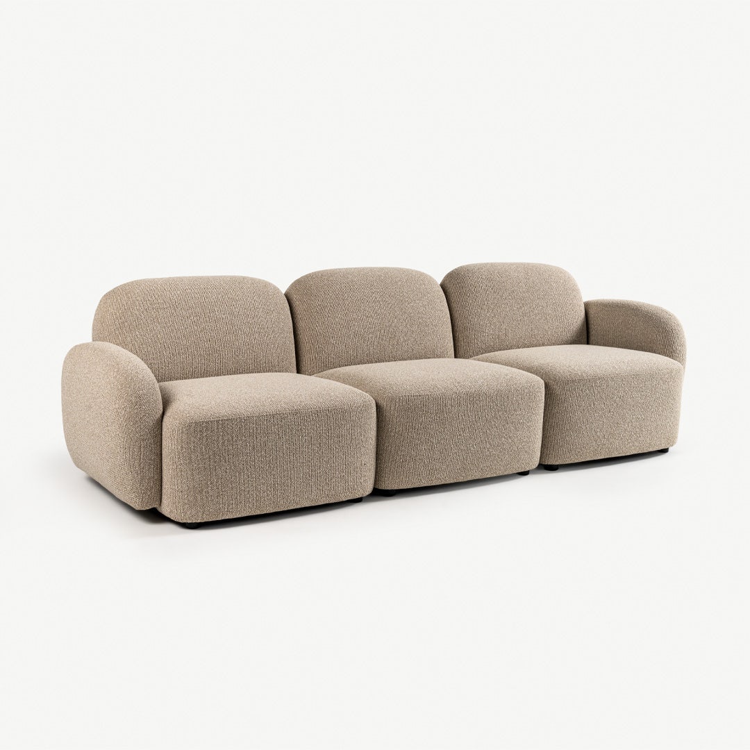 Harmony Modular 3-Seater Sofa – Custom Contemporary Upholstered Sofa | Divine Livings - Image 3