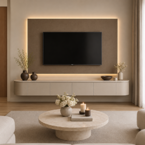 Elara Floating TV Unit – Modern Media Console