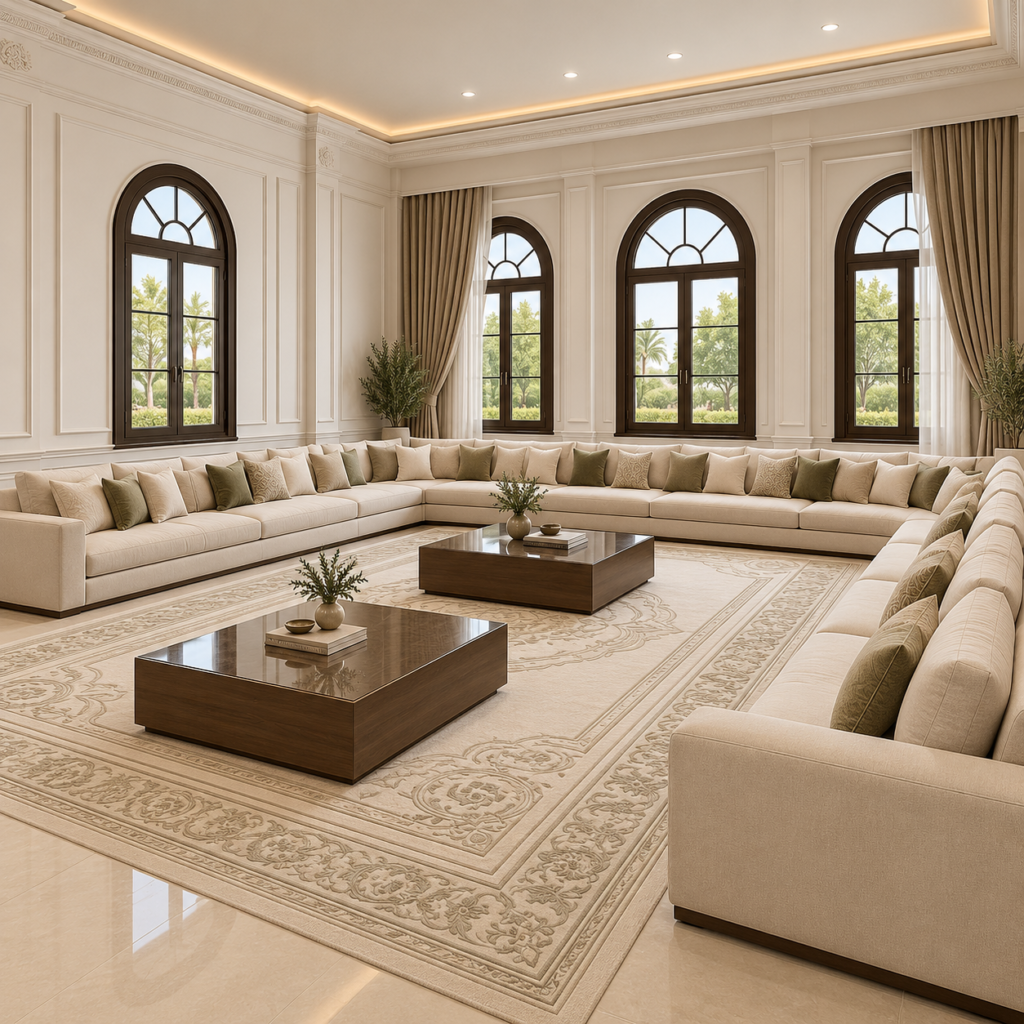 Luxury U-Shape Majlis Sofa