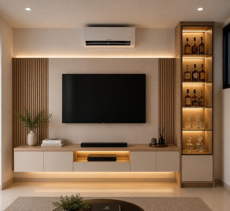 Verona Display TV Wall Unit